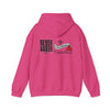 Unisex Heavy Blend™ Hooded Sweatshirt - "Never Waver I'll Bring The Trouble" Inspirational Hoodie - Never Waver