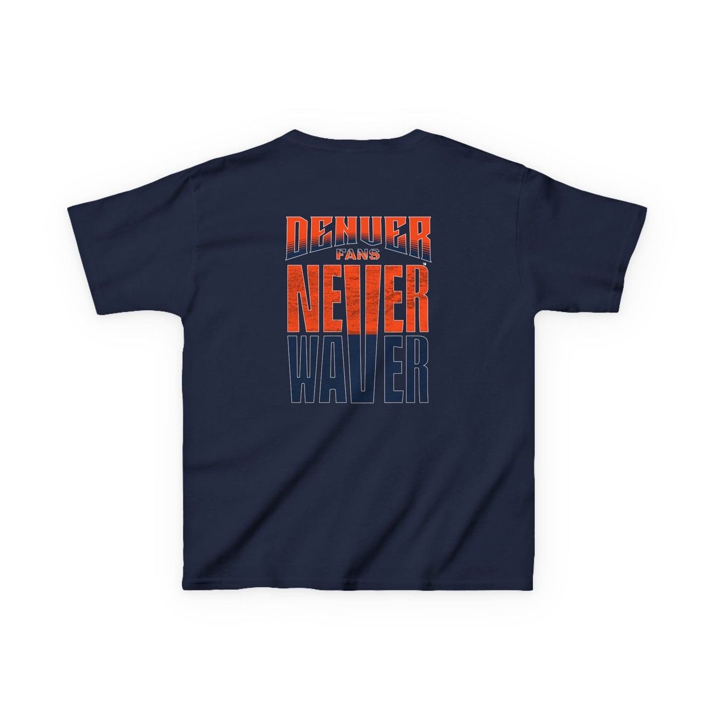 Denver Fans Never Waver Kids Heavy Cotton™ Tee - Never Waver