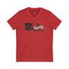 Unisex V-Neck Tee - Never Waver I'll bring the Bougie T-Shirt - Never Waver