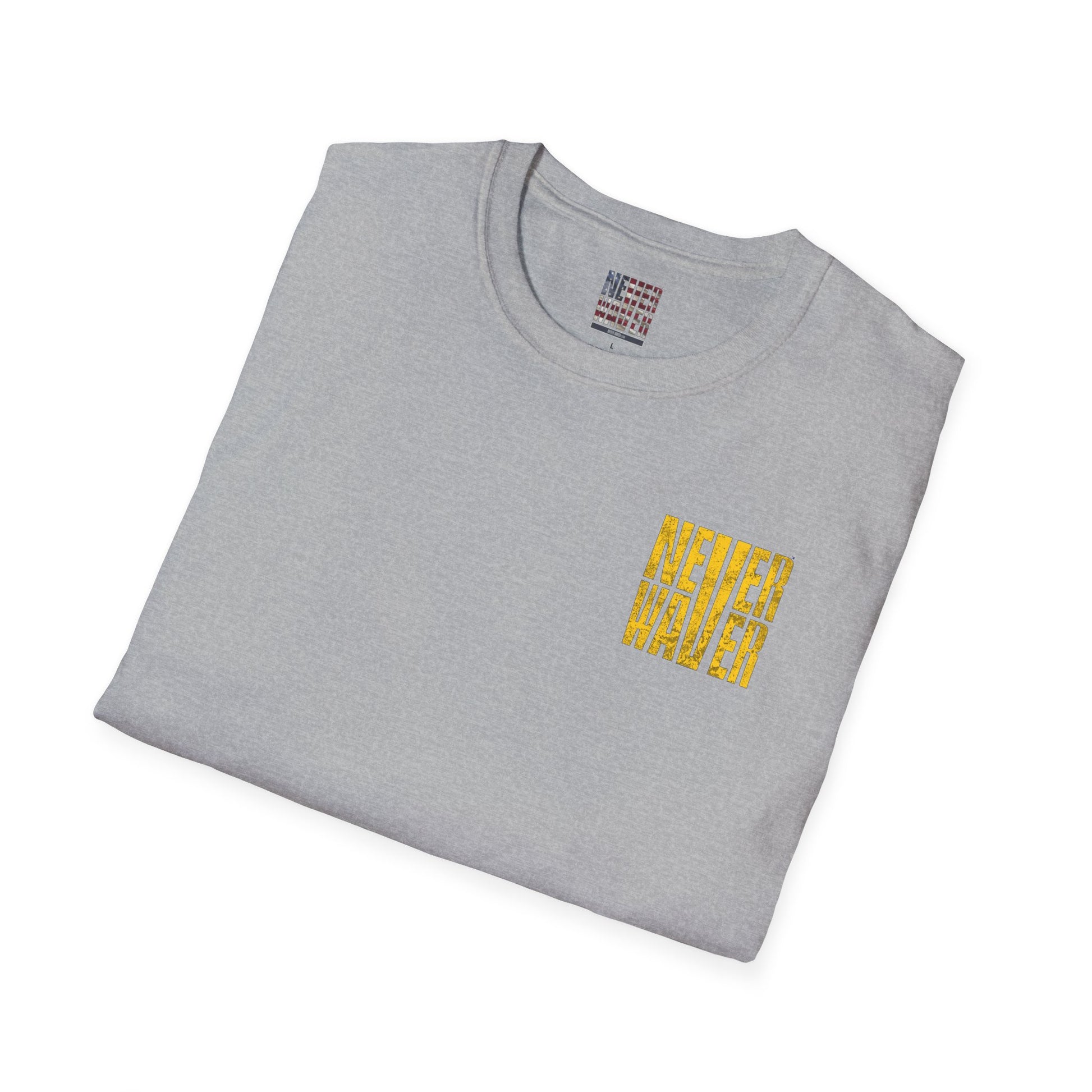 Los Angeles Fans Never Waver Unisex Softstyle T-Shirt - Never Waver