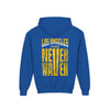 Los Angeles  Fans Never Waver Youth Heavy Blend Hooded Sweatshirt