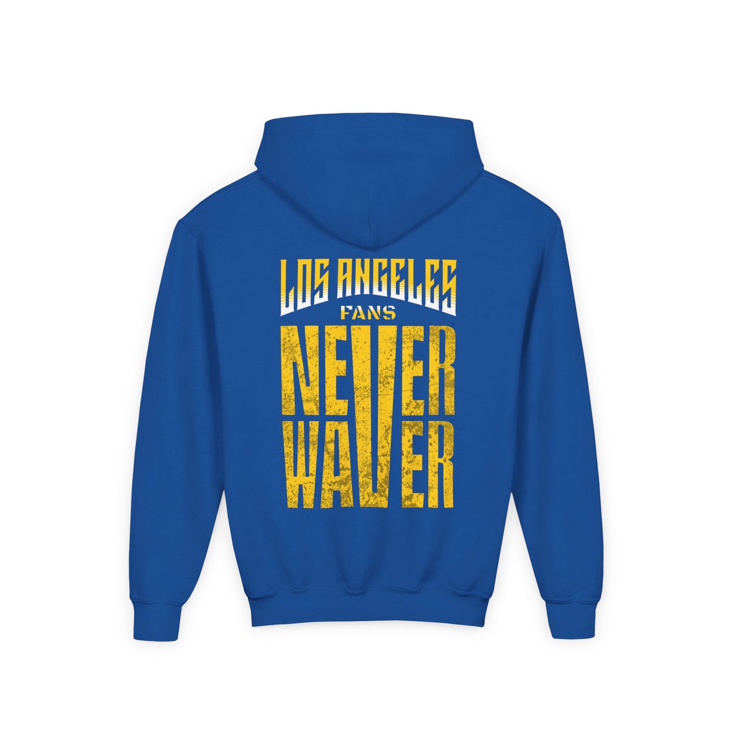 Los Angeles  Fans Never Waver Youth Heavy Blend Hooded Sweatshirt