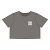 Women's Never Waver Best Mom Ever Faded Crop Tee | Cute Gift for Mother's Day - Never Waver