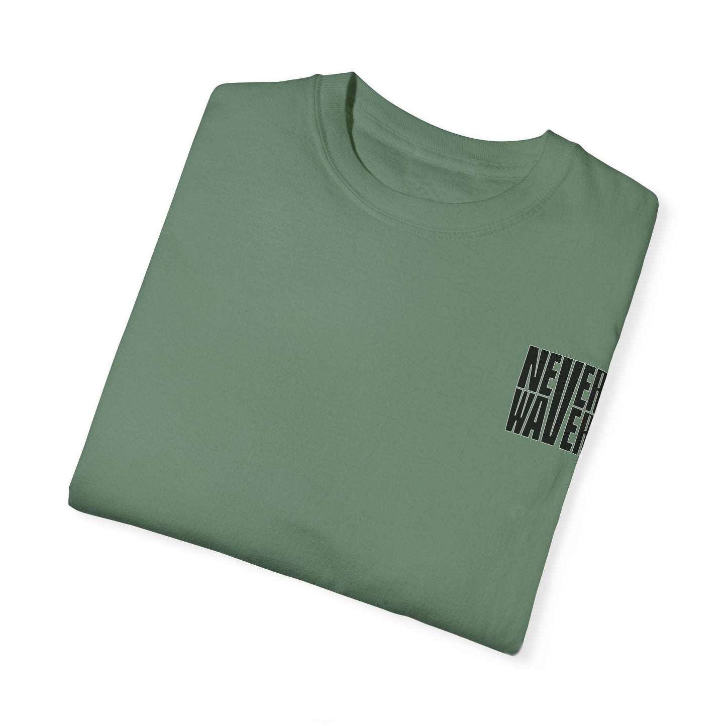 Unisex Garment-Dyed T-Shirt - 'Never Waver Mamacita Needs a Margarita' Design - Never Waver