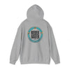 Eco-Friendly Unisex Hoodie: "Never Waver Save Water Drink Tiki Drinks" - Never Waver