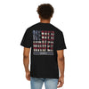 Never Waver Unisex Garment-Dyed T-Shirt - Patriotic Graphic Tee - Never Waver