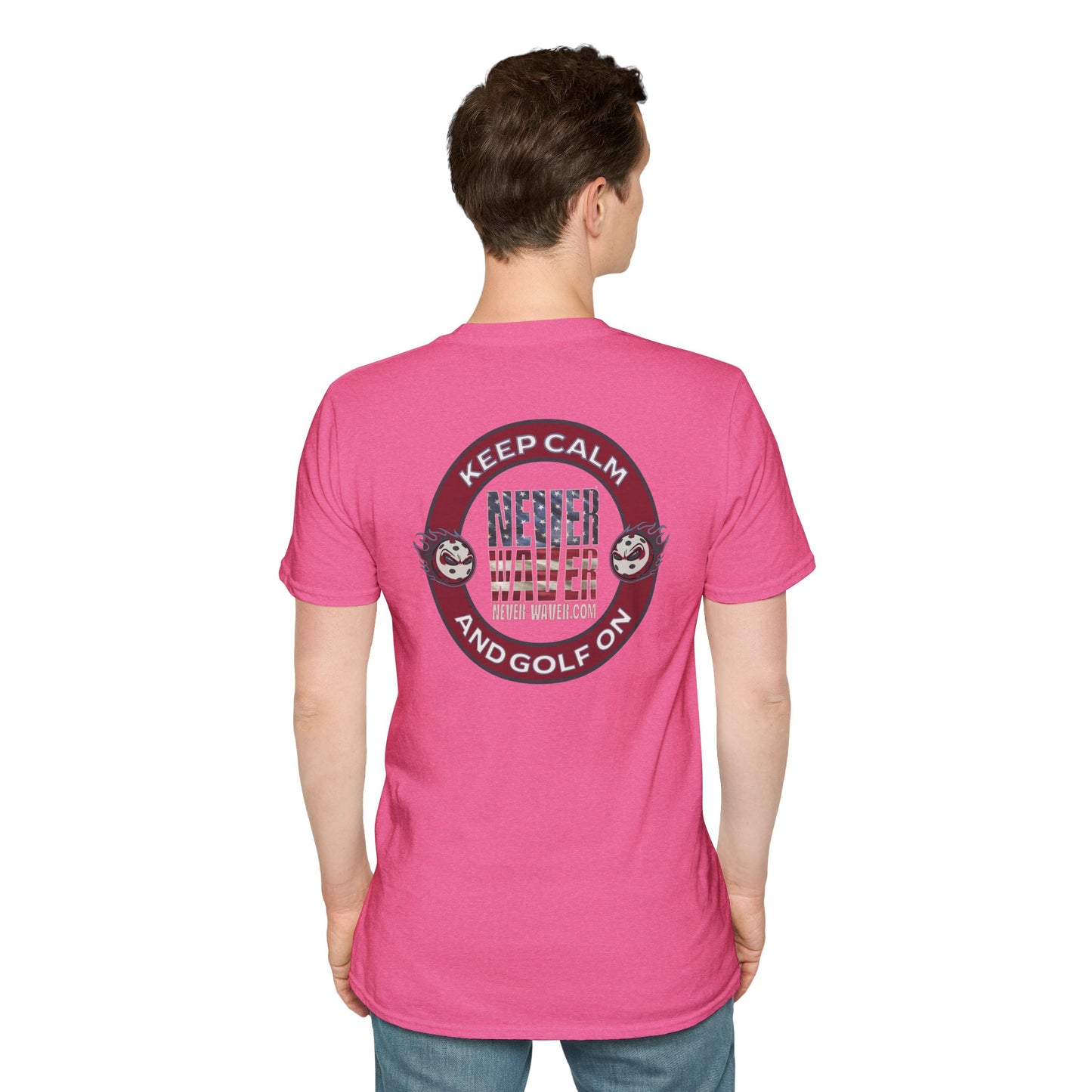Never Waver Golf Unisex Soft style T-Shirt - Never Waver