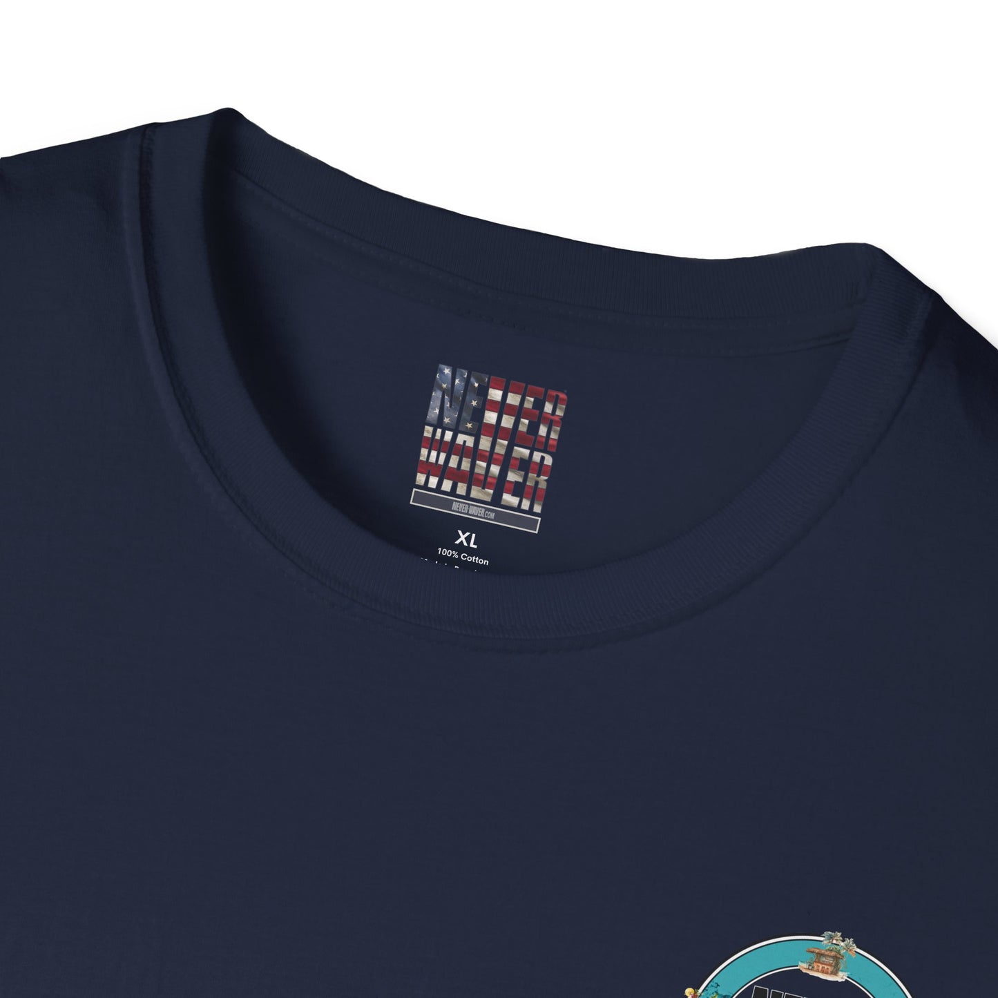 Never Waver Tiki Drinks Made Me Do It? Unisex Soft style T-Shirt - Never Waver