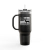 Never Waver Best Buckin' Dad Ever  Insulated Travel Mug - Never Waver