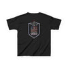 Patriotic Kids Heavy Cotton Tee - 'America Never Waver' USA Graphic Tee - Never Waver