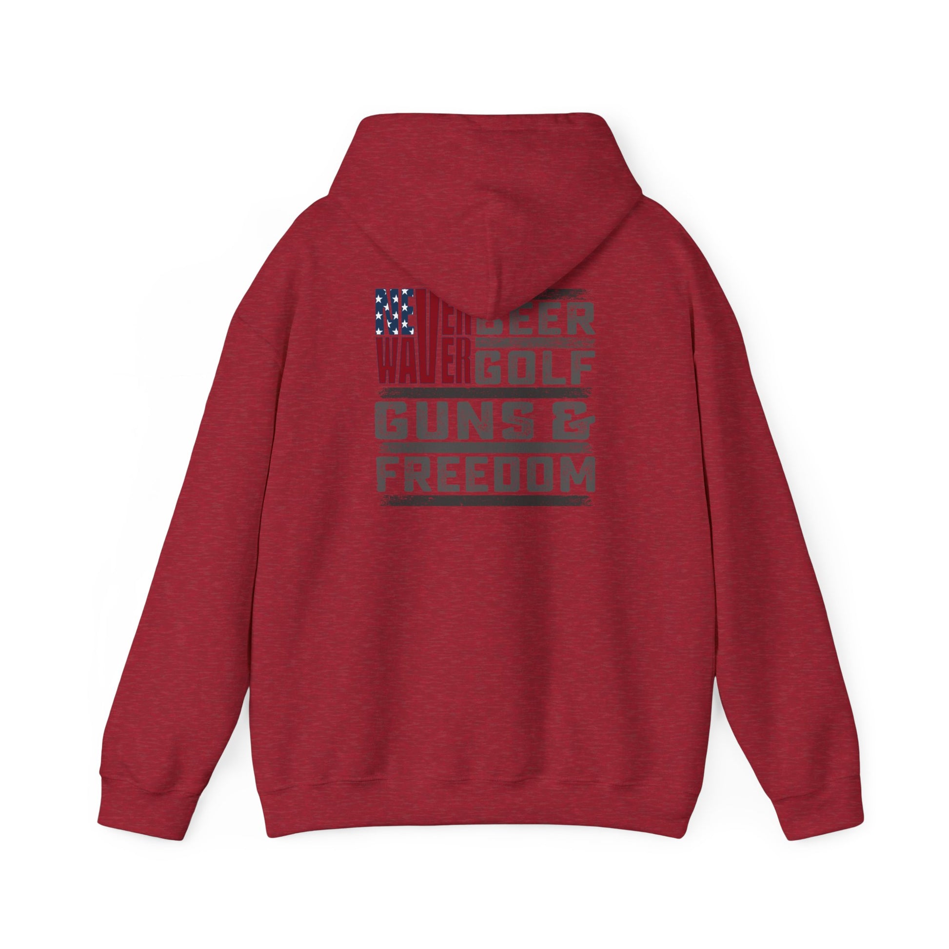 Never Waver Golf Hoodie - Unisex Heavy Blend™ Sweatshirt - Never Waver