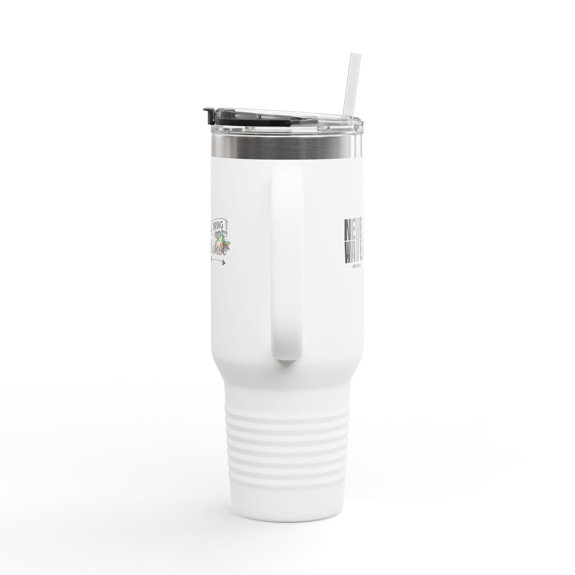 Never Waver I'll Bring The Alcohol Insulated Travel Mug, 40oz - Never Waver