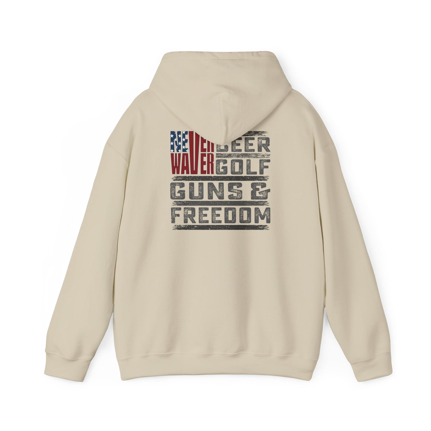 Never Waver Golf Hoodie - Unisex Heavy Blend™ Sweatshirt - Never Waver