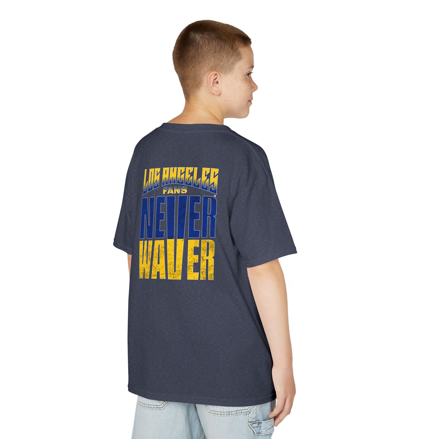 Los Angeles  Fans Never Waver Kids Heavy Cotton™ Tee - Never Waver