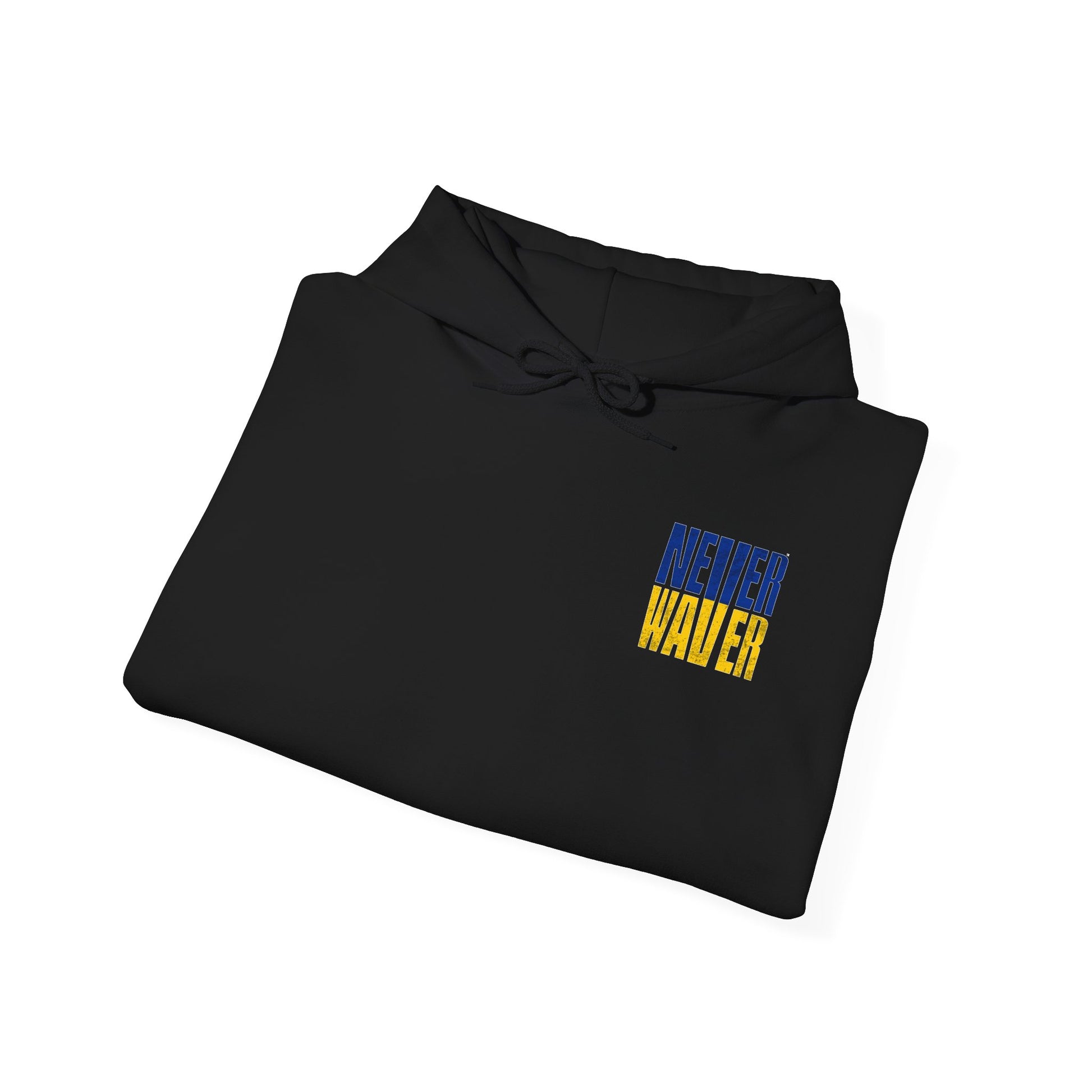 Inspired Unisex Heavy Blend™ Hooded Sweatshirt -Los Angeles Fans NEVER WAVER Graphic - Never Waver
