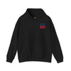 Unisex Heavy Blend™ Hooded Sweatshirt - New England Fans Never Waver w Leopard football - Never Waver