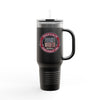 Insulated Travel Mug - "Keep Calm Never Waver and Golf On" - 40oz Sporty Drinkware - Never Waver