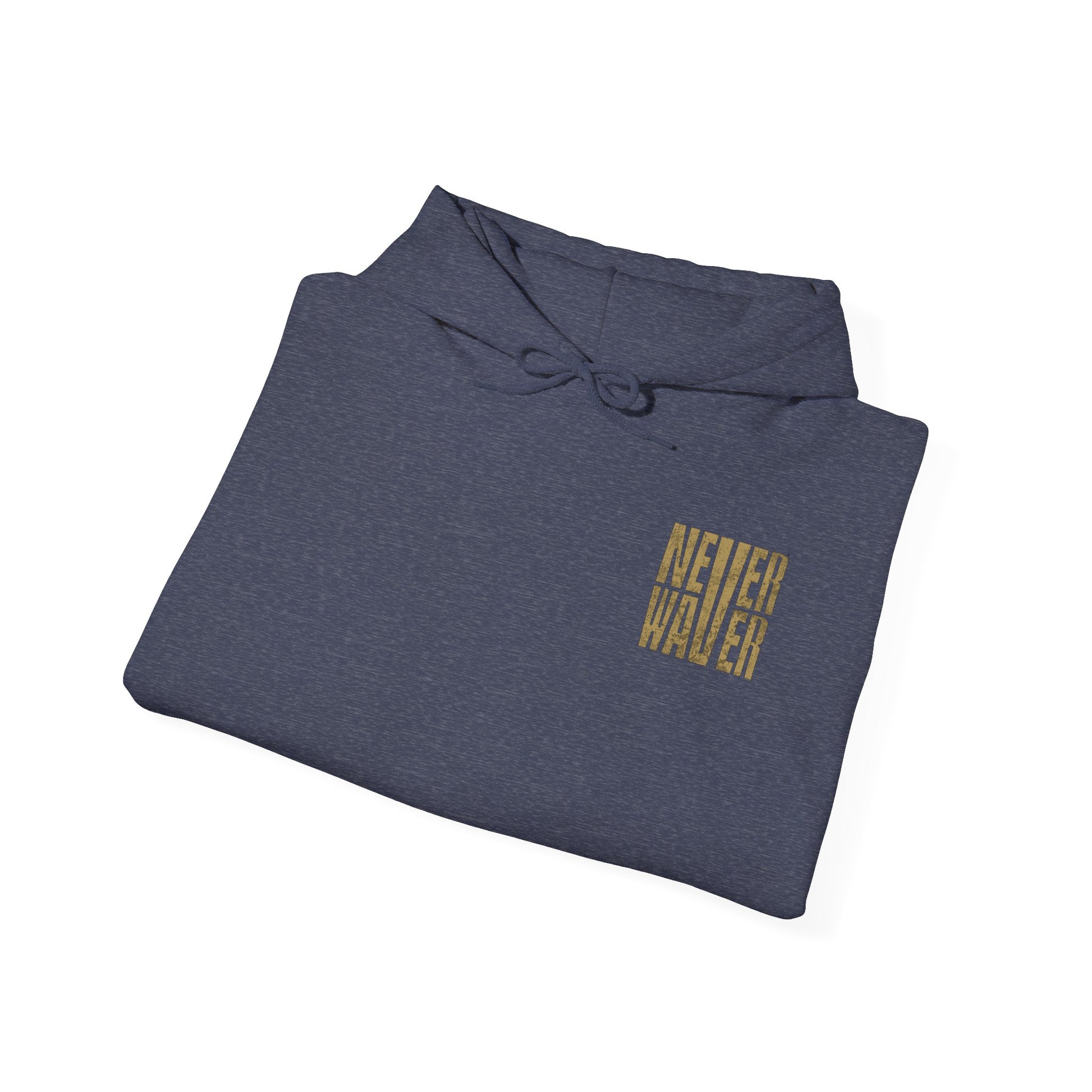 New Orleans Fans Never Waver Unisex Heavy Blend™ Hoodie - Motivational Sweatshirt for Fans - Never Waver