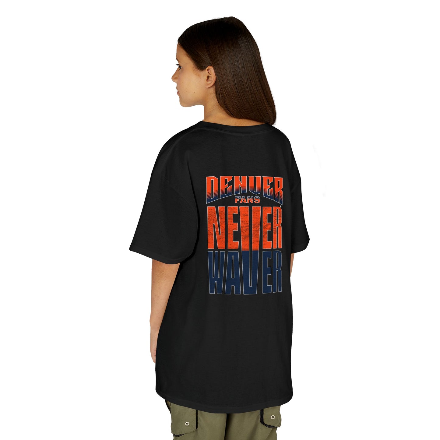 Denver Fans Never Waver Kids Heavy Cotton™ Tee - Never Waver