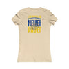 Los Angeles Fans Never Waver W-Leopard Football Women's Favorite Tee