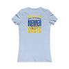 Los Angeles Fans Never Waver W-Leopard Football Women's Favorite Tee