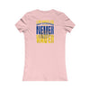 Los Angeles Fans Never Waver W-Leopard Football Women's Favorite Tee