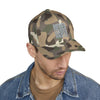 Embroidered Motivational Baseball Cap - 'Never Waver' - Perfect for Outdoor Enthusiasts