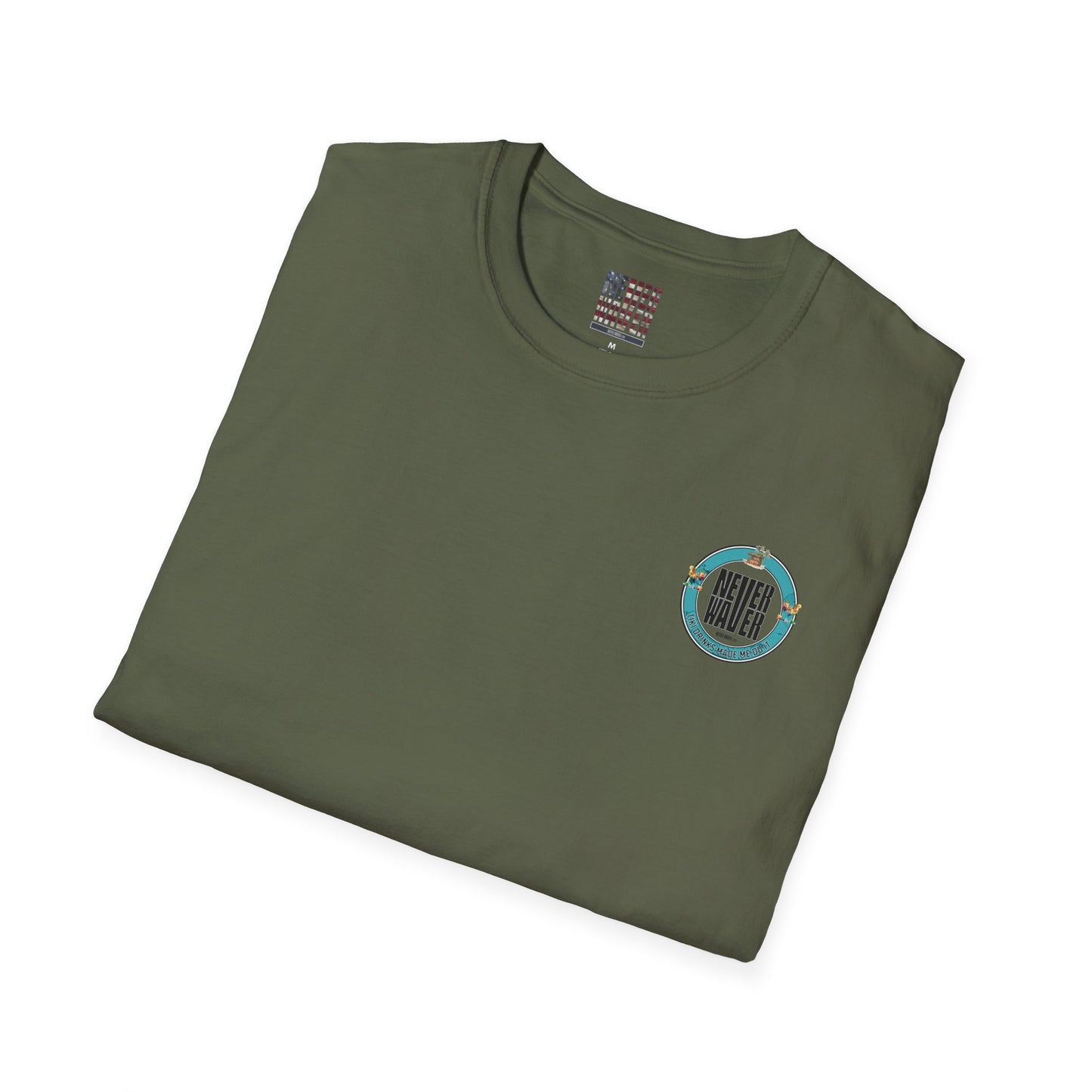 Never Waver Tiki Drinks Made Me Do It? Unisex Soft style T-Shirt - Never Waver
