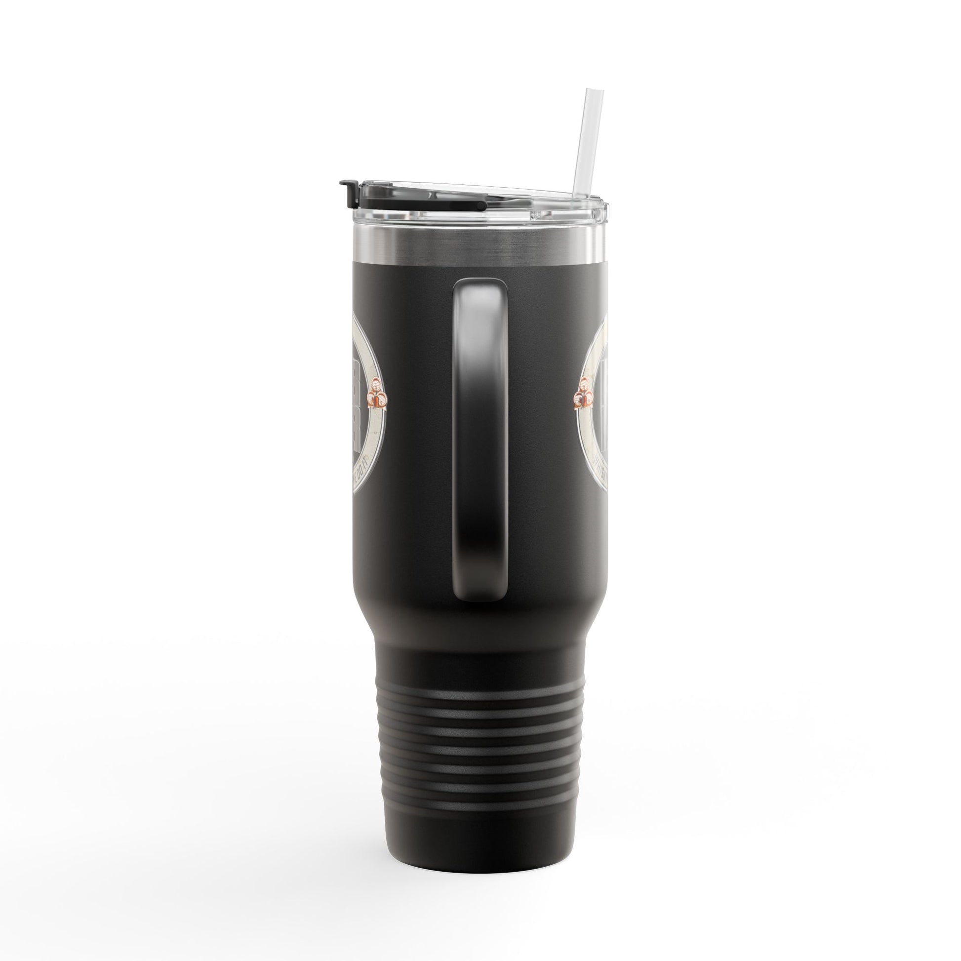 Never Waver Whisky Made Me Do It? Insulated Travel Mug, 40oz - Never Waver