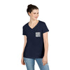 Never Waver Best Mom Ever V-Neck T-Shirt | Perfect Gift for Mother's Day | Casual Everyday Wear - Never Waver