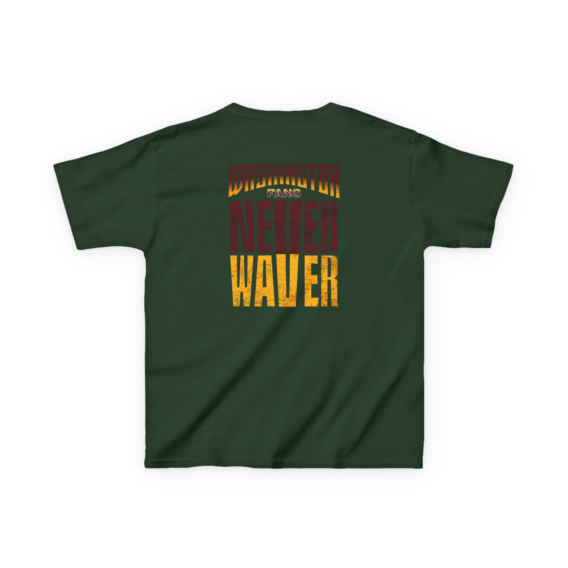 Washington Fans Never Waver Kids Heavy Cotton™ Tee - Never Waver