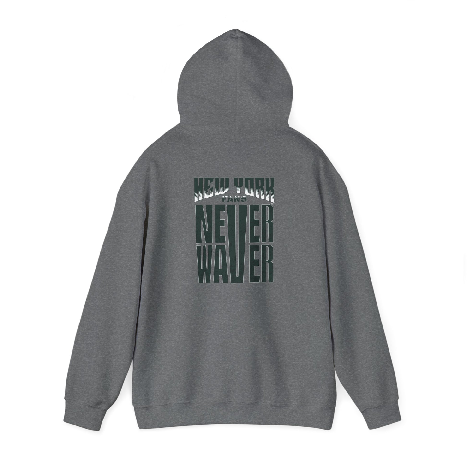 New York Fans Never Waver Unisex Heavy Blend™ Hooded Sweatshirt - Comfort and Style for Everyday Wear - Never Waver