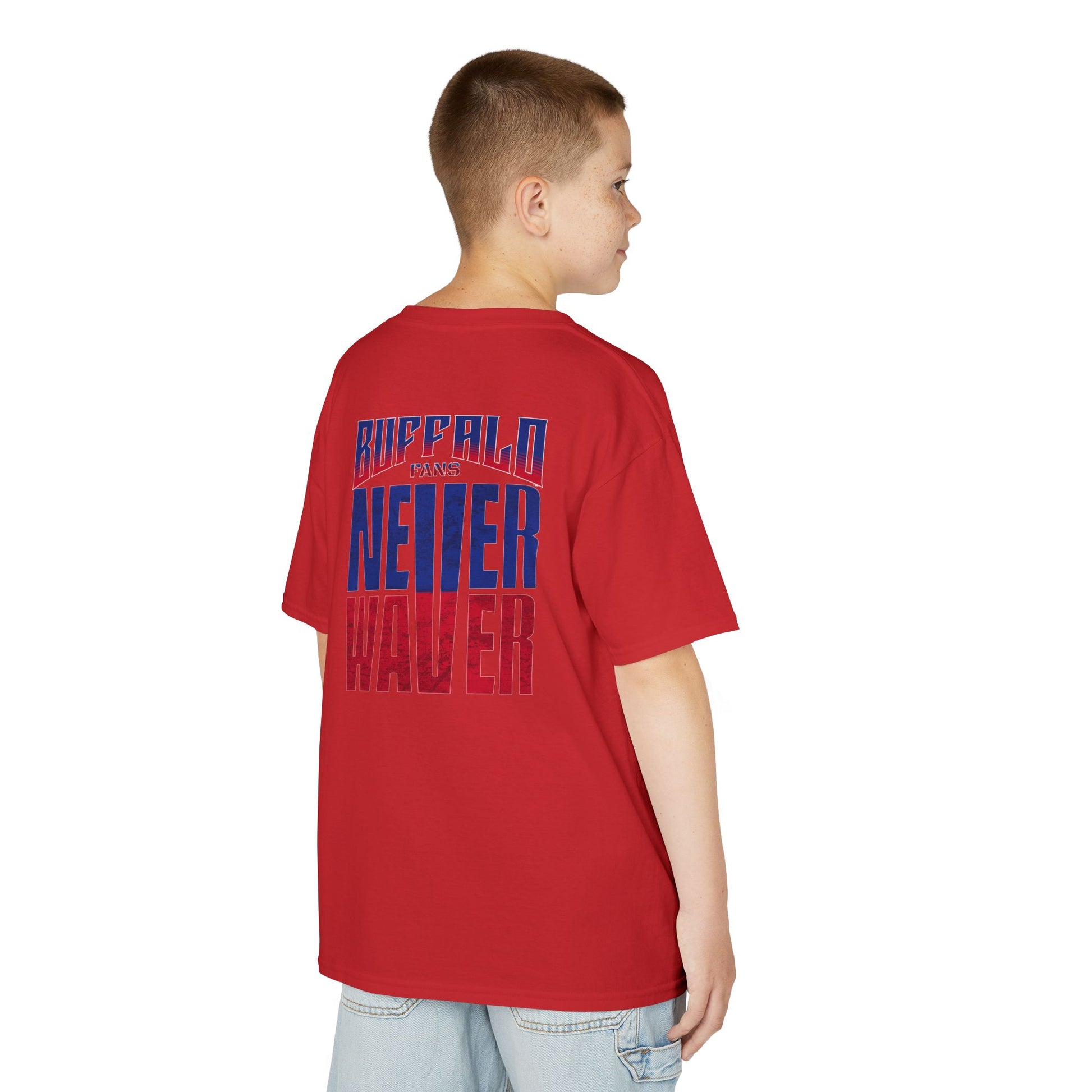 Buffalo Fans Never Waver Kids Heavy Cotton™ Tee - Never Waver