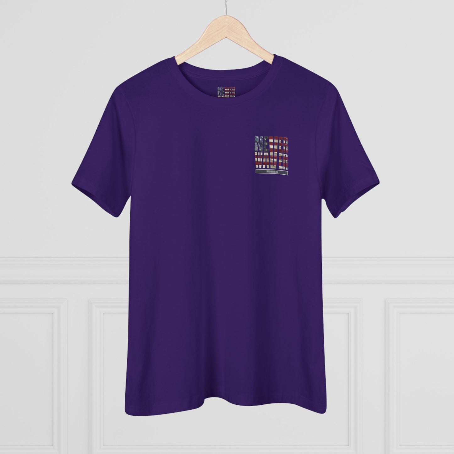 Never Waver Golf Women's Cotton Tee - Never Waver