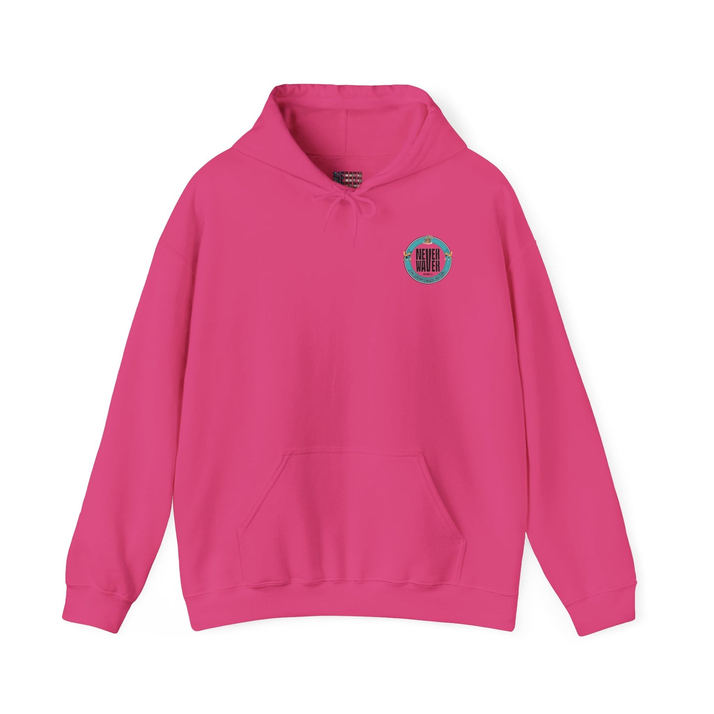 Eco-Friendly Unisex Hoodie: "Never Waver Tiki Drinks Made Me Do It? " - Never Waver