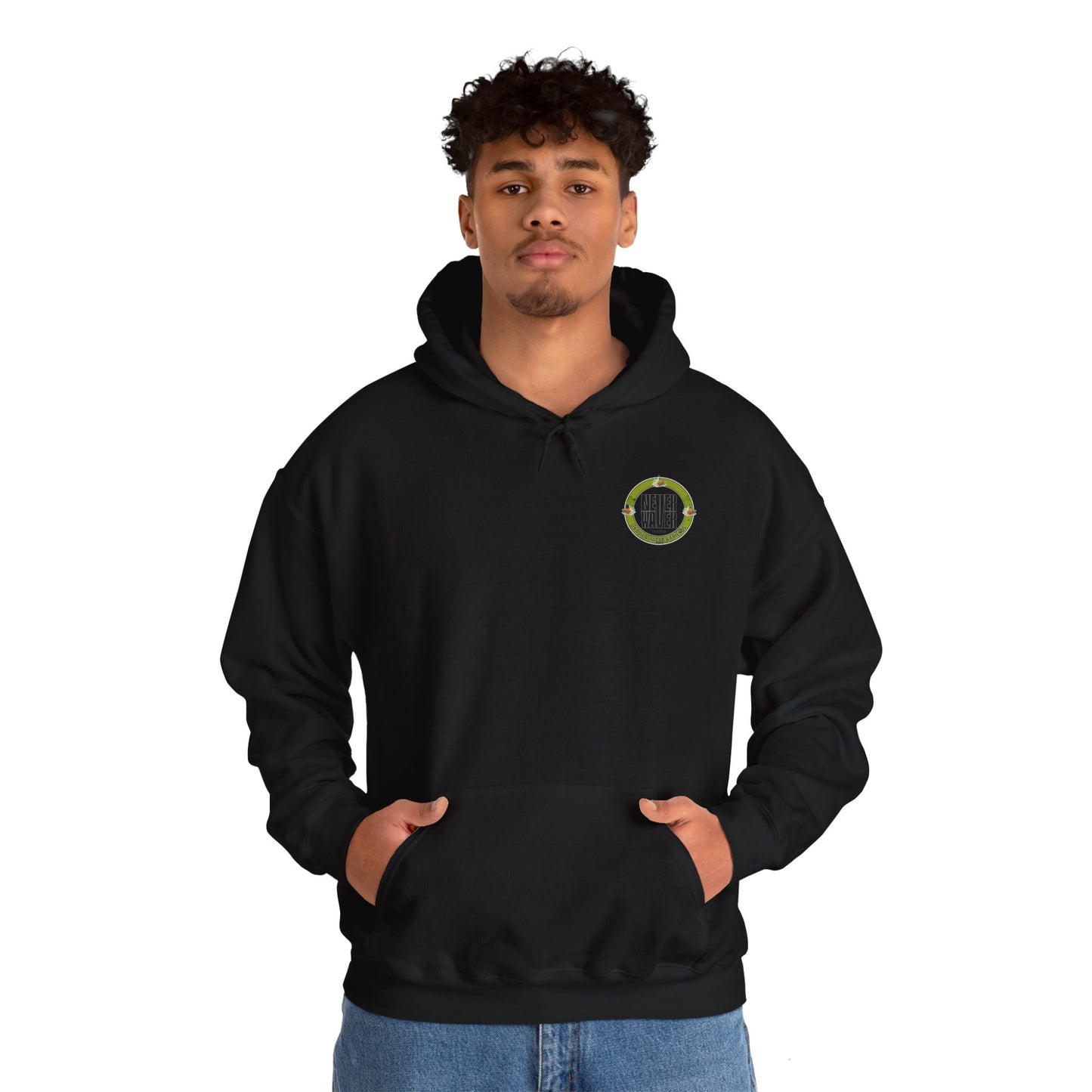 Eco-Friendly Unisex Hoodie: "Never Waver Tequila, Tacos, And Friends" - Never Waver