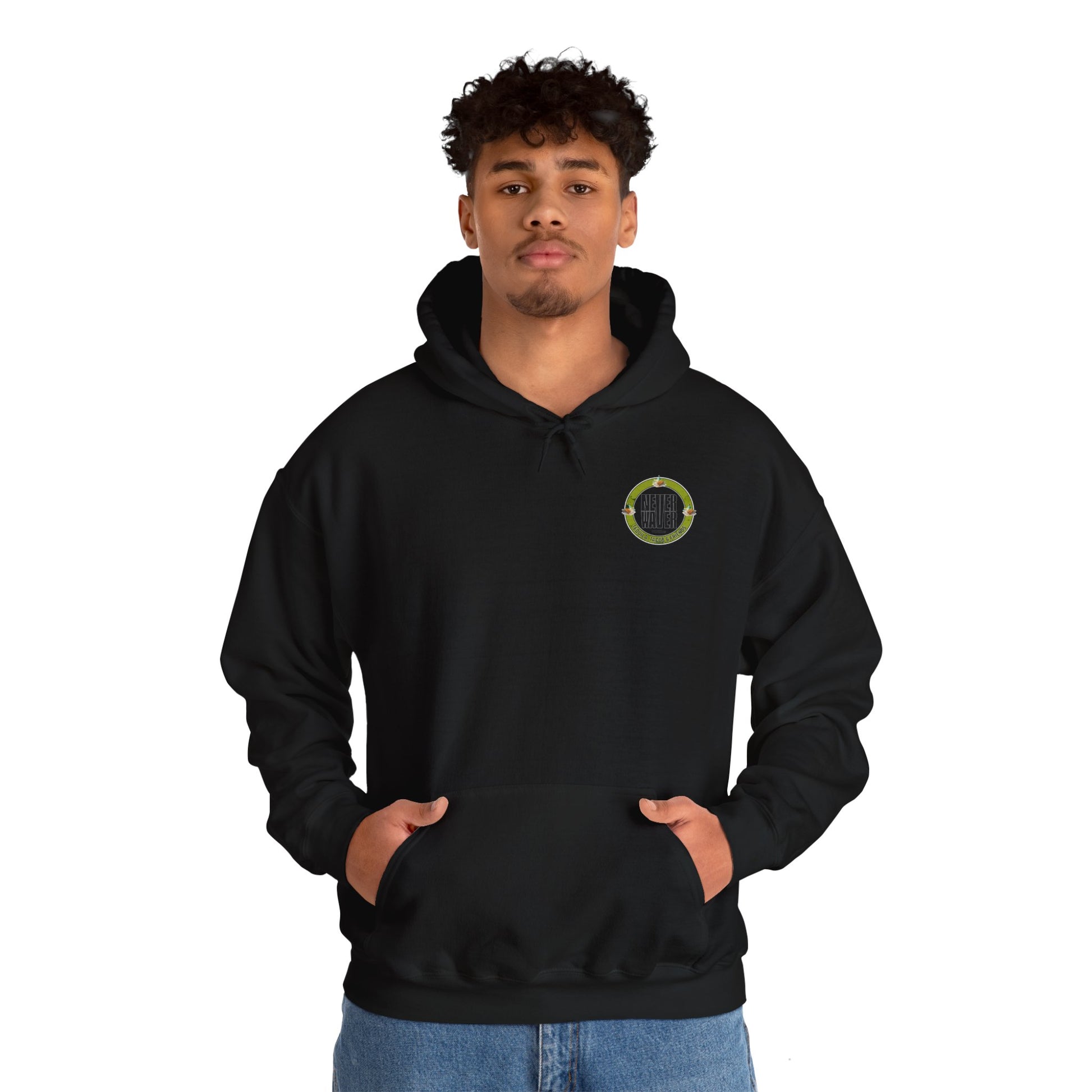 Eco-Friendly Unisex Hoodie: "Never Waver Tequila, Tacos, And Friends" - Never Waver