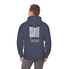 Never Waver” Jesus a bold, eye-catching design that reflects a steadfast faith and confidence in Christ. Hoodie - Unisex Heavy Blend™ Sweatshirt - Never Waver
