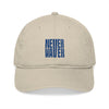 Organic Baseball Cap - Never Waver Embroidery - Never Waver