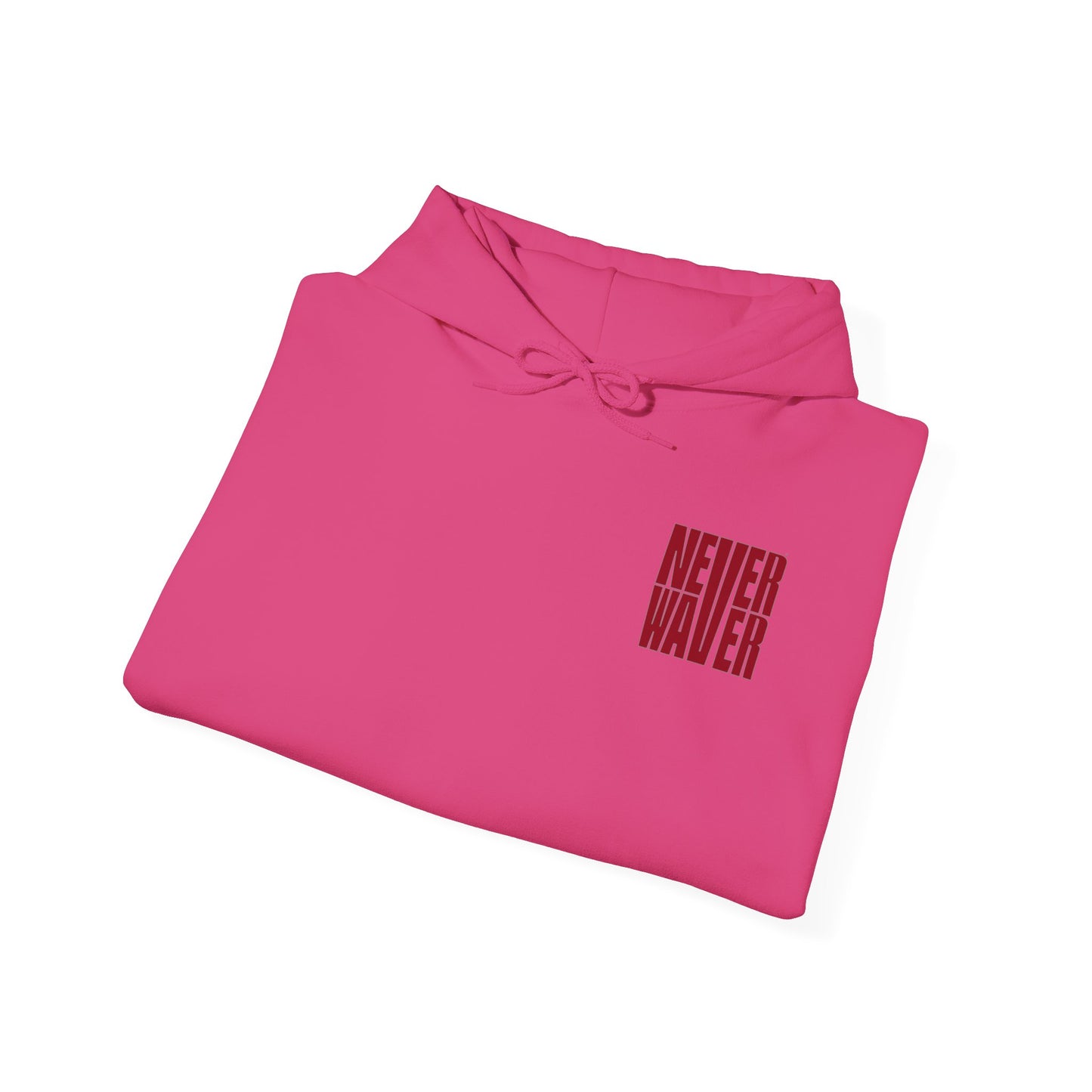 Unisex Heavy Blend™ Hoodie - 'Never Waver Just A Mom Trying Not to Raise A&&holes' - Never Waver