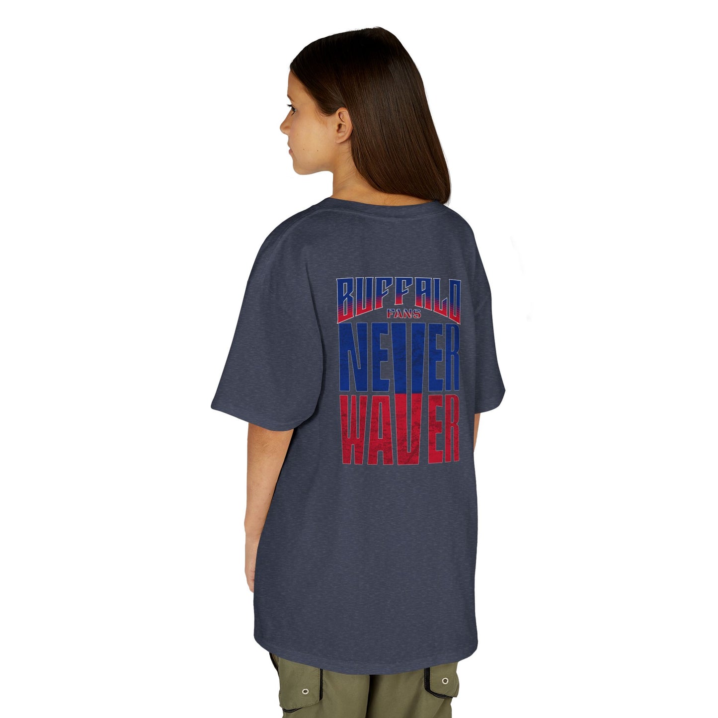 Buffalo Fans Never Waver Kids Heavy Cotton™ Tee - Never Waver