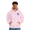 Never Waver Back The Blue Hoodie - Unisex Heavy Blend Sweatshirt - Never Waver