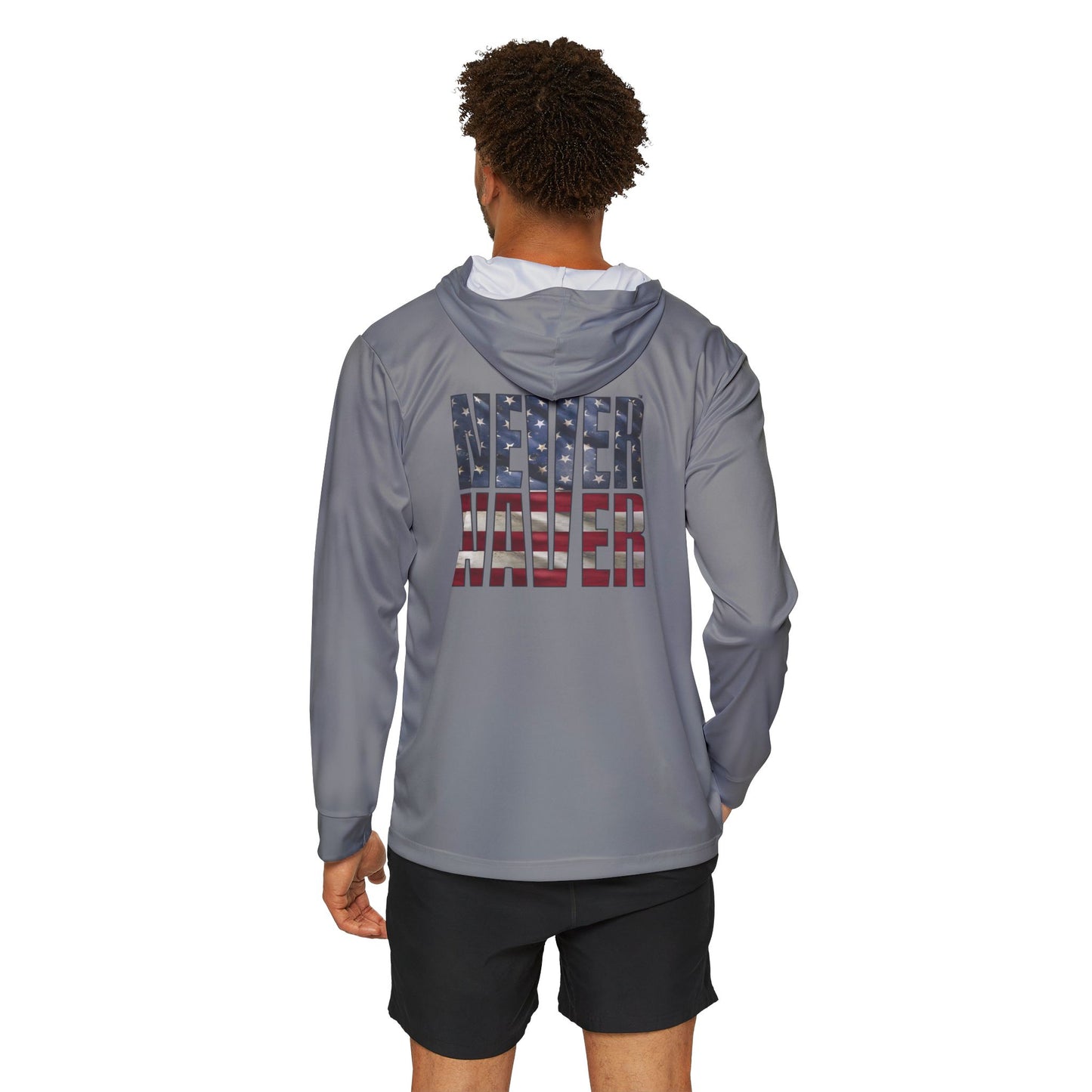 Never Waver Men's Sports Warmup Hoodie (AOP) - Never Waver