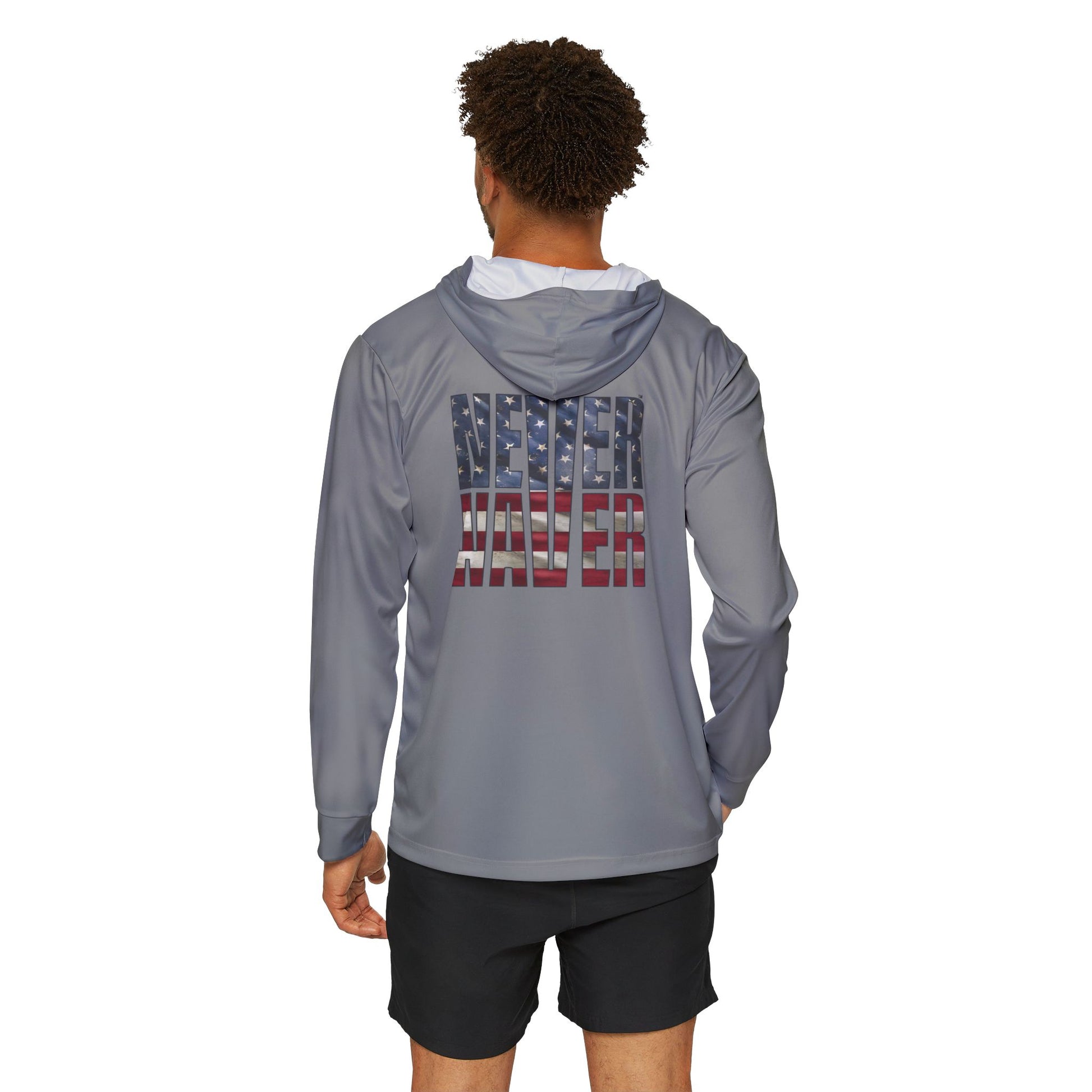 Never Waver Men's Sports Warmup Hoodie (AOP) - Never Waver