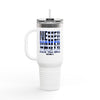 Blue Back The Blue Insulated Travel Mug Support - Never Waver