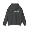 Unisex Heavy Blend™ Hooded Sweatshirt - "Never Waver I'll Bring The Getaway Car" Inspirational Hoodie - Never Waver