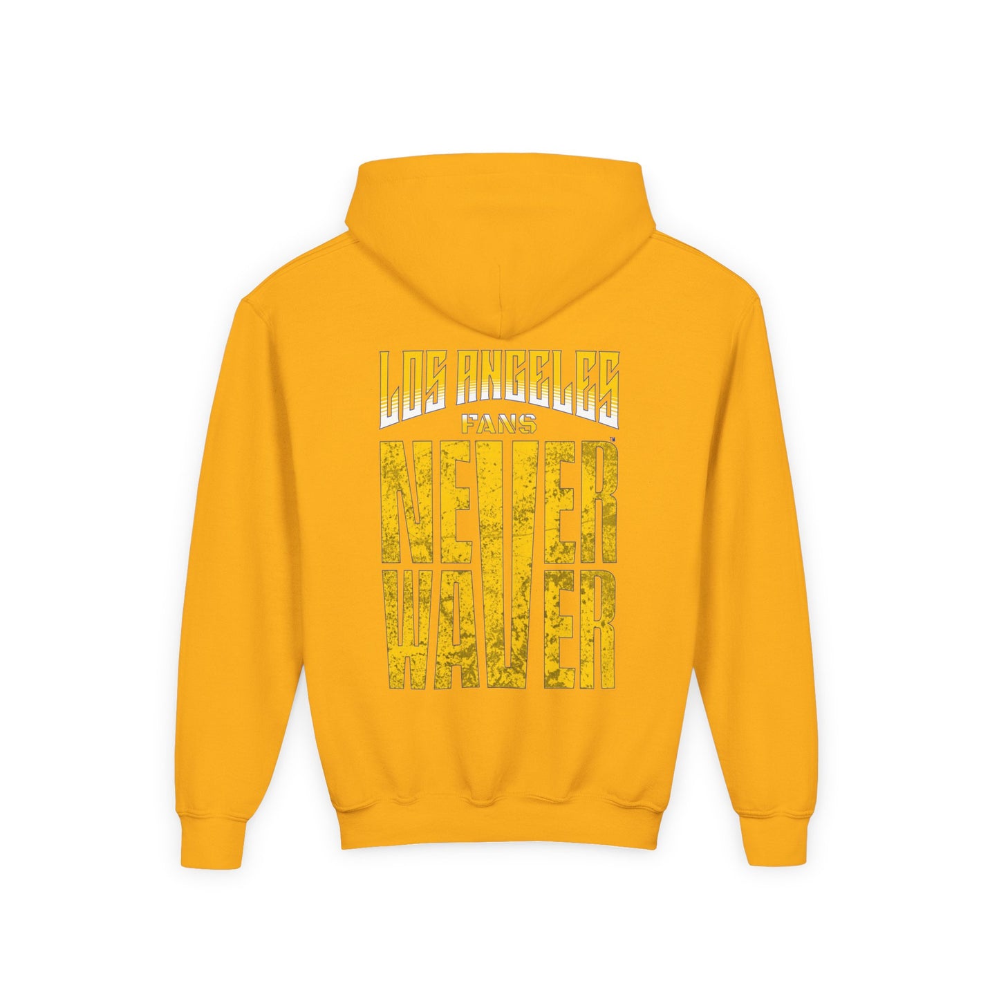 Los Angeles  Fans Never Waver Youth Heavy Blend Hooded Sweatshirt