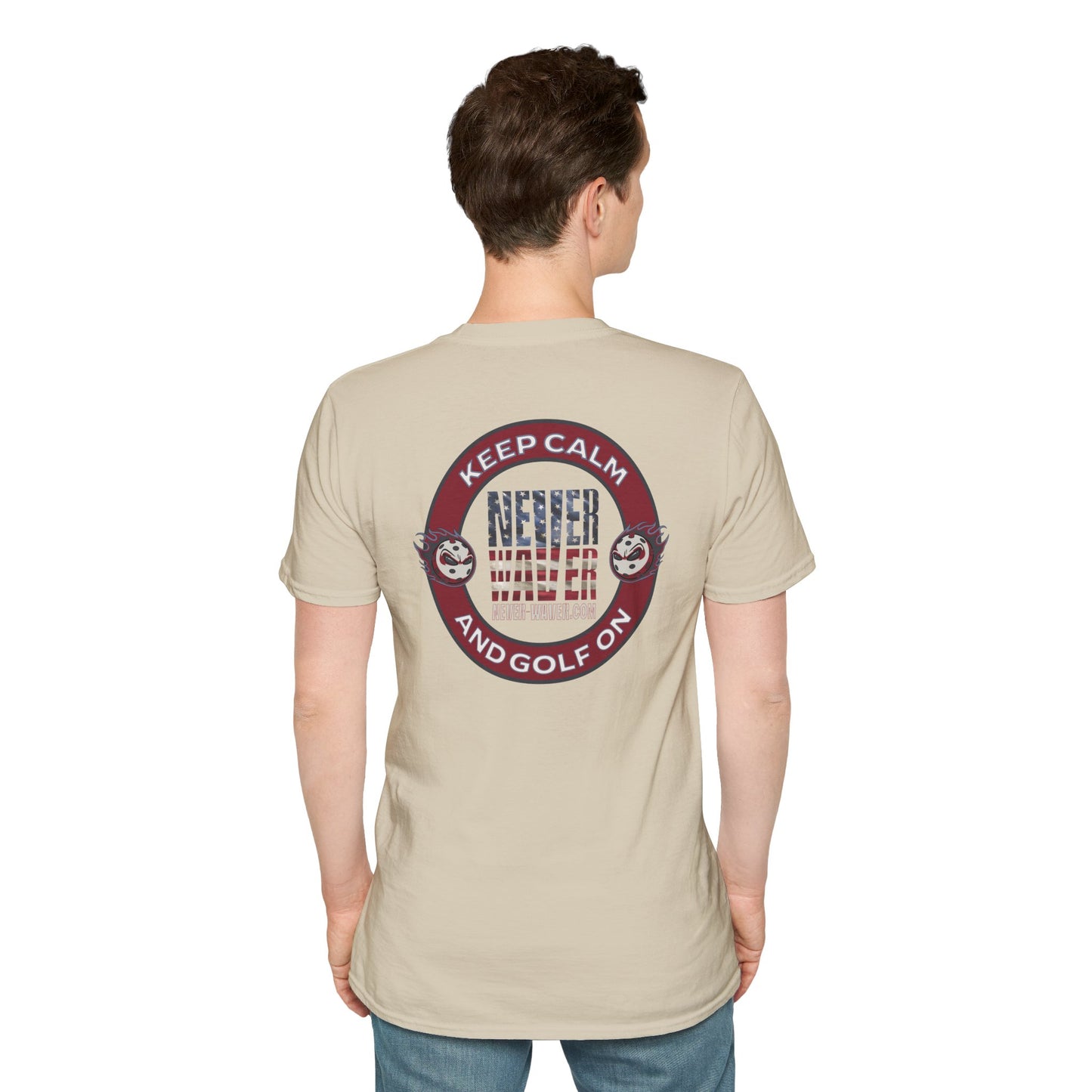 Never Waver Golf Unisex Soft style T-Shirt - Never Waver