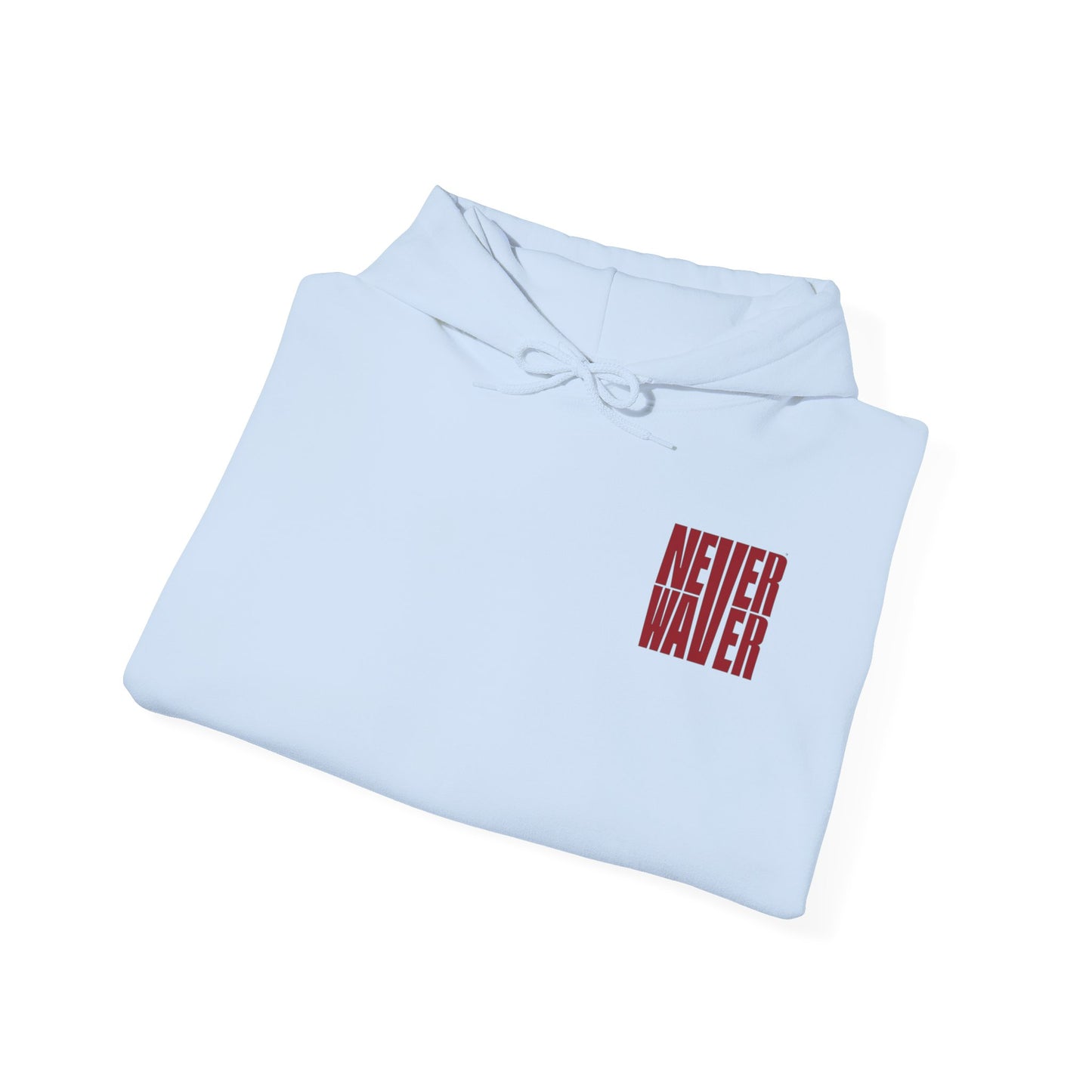 Unisex Heavy Blend™ Hoodie - 'Never Waver Just A Mom Trying Not to Raise A&&holes' - Never Waver