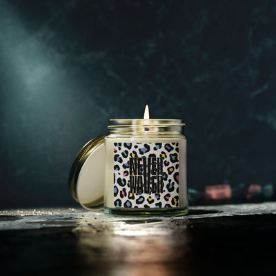 Never Waver Wild Vibes Scented Candles, Coconut Apricot Wax, Eco-Friendly Aromatherapy, Unique Home Decor, Gift for Her, Relaxation Gift - Never Waver